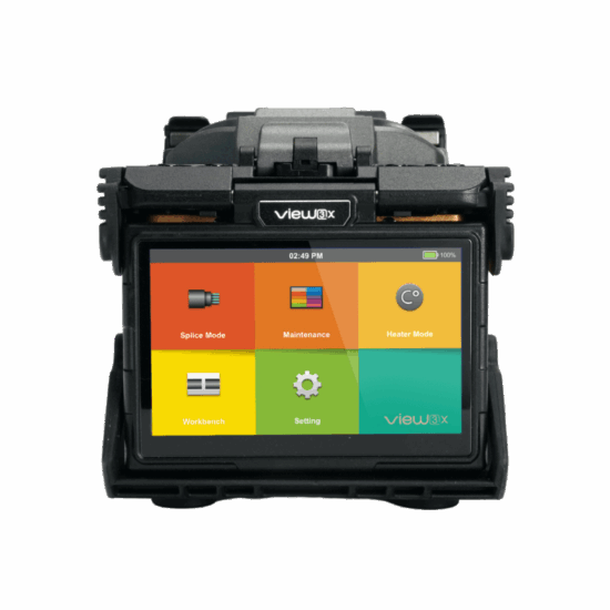 INNO Instrument View3X Fiber Optic Fusion Splicer in Use