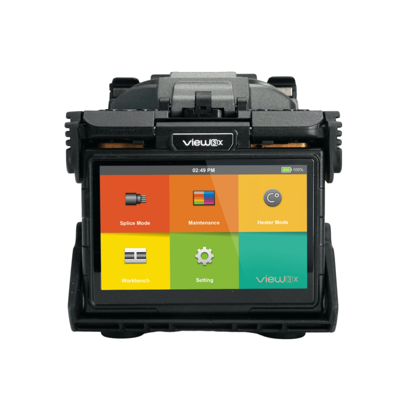 INNO Instrument View3X Fiber Optic Fusion Splicer in Use